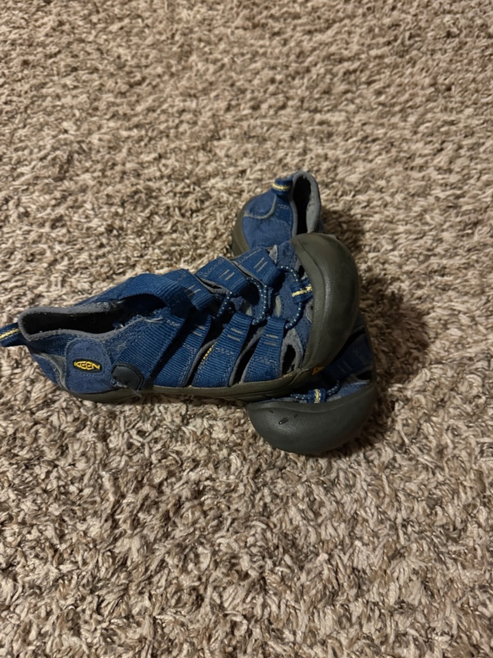 Keen Kids Blue and Gray Closed-Toe Sport Sandals